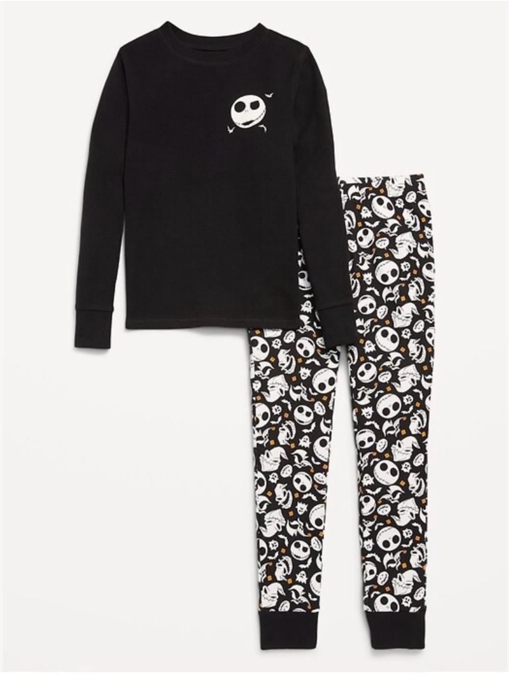 Disney Kids' Nightmare' Long Sleeve Snug Fitting Pajama Set Size 12